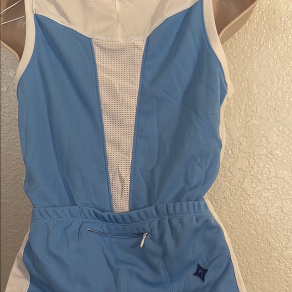 Specialized cycling jersey Women's Blue and White Sleeveless Top - Picture 4 of 6